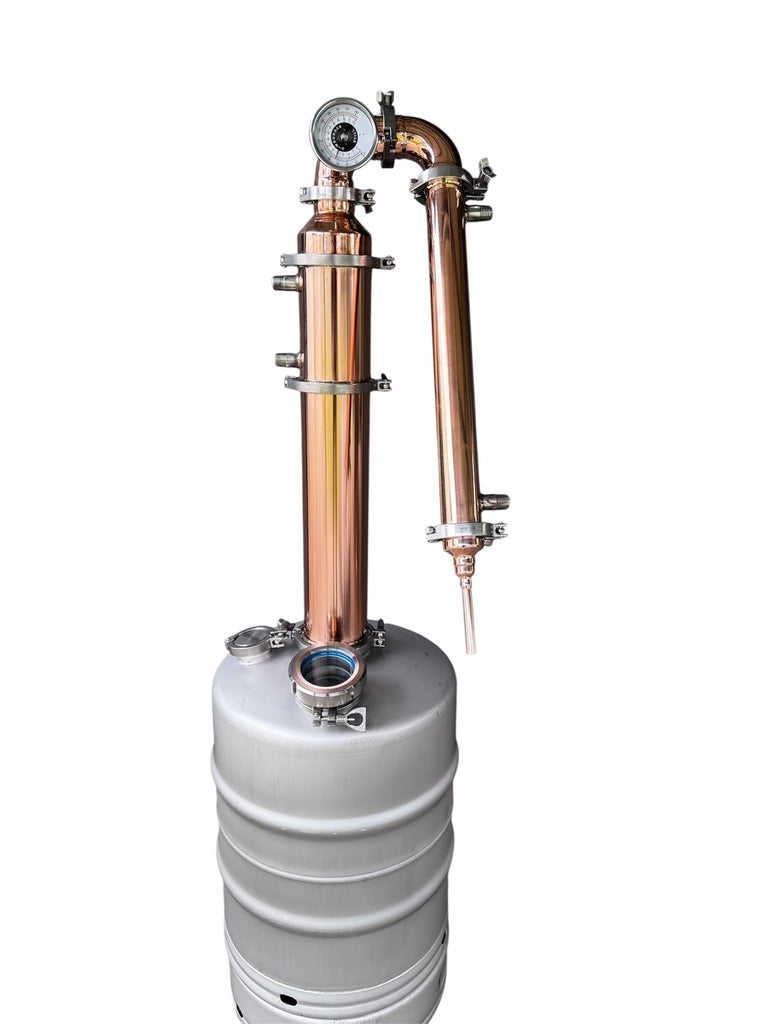 4" Modular Copper Still - Pot or Reflux